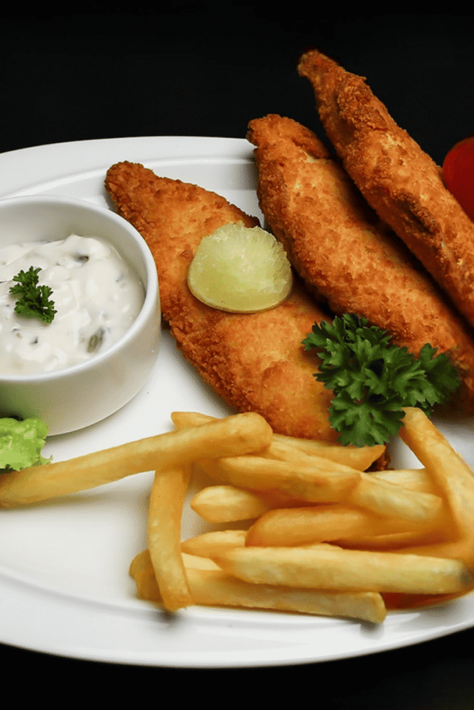  Fish fingers at  The 24 hour Restaurant Sector 44 Gurgaon - Atrium Deli 