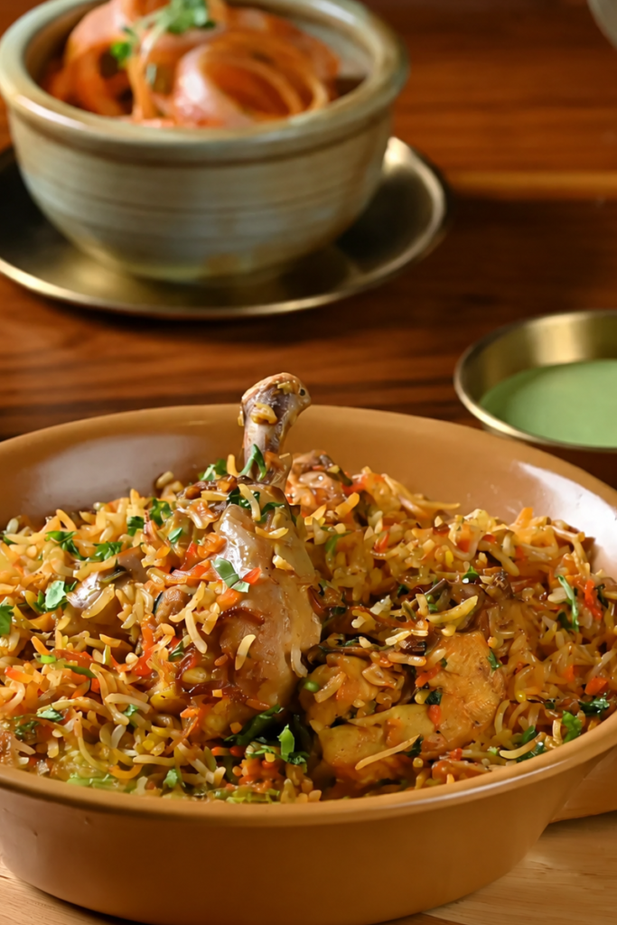 Sella Chicken Biryani at  The 24 hour Restaurant Sector 44 Gurgaon - Atrium Deli 